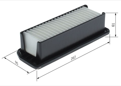 Bosch F 026 400 844 Air Filter, photo 2