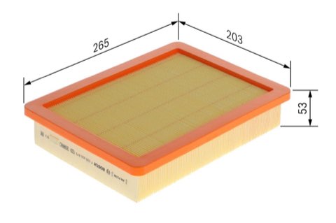 Bosch F 026 400 875 Air Filter, photo 2