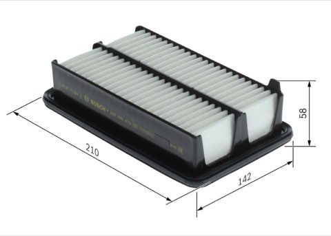 Bosch F 026 400 879 Air Filter, photo 2