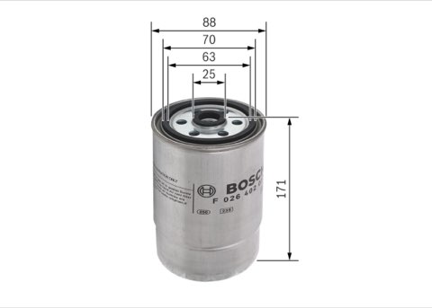 Bosch F 026 402 013 Fuel Filter, photo 2