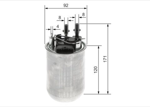 Bosch F 026 402 200 Fuel Filter, photo 2