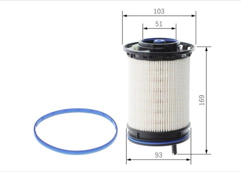 Bosch F 026 402 207 Fuel Filter, photo 2