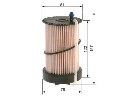 Bosch F 026 402 217 Fuel Filter, photo 2