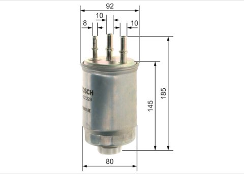 Bosch F 026 402 229 Fuel Filter, photo 2