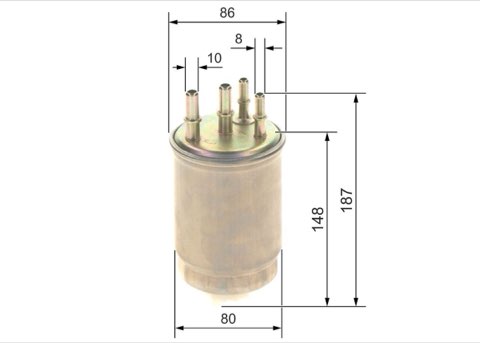 Bosch F 026 402 244 Fuel Filter, photo 2