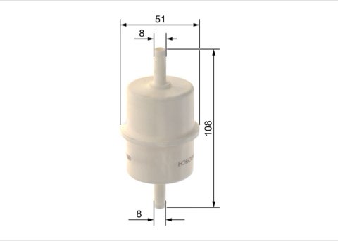 Bosch F 026 402 351 Fuel Filter, photo 2