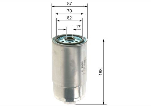 Bosch F 026 402 826 Fuel Filter, photo 2