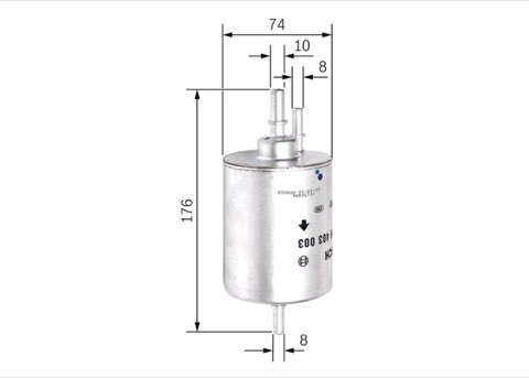Bosch F 026 403 003 Fuel Filter, photo 2