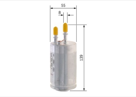 Bosch F 026 403 014 Fuel Filter, photo 2