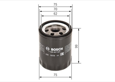 Bosch F 026 407 027 Oil Filter, photo 2