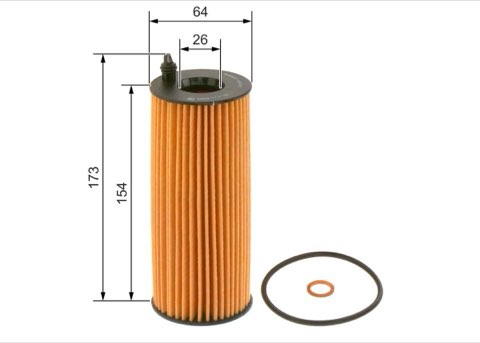 Bosch F 026 407 072 Oil Filter, photo 3