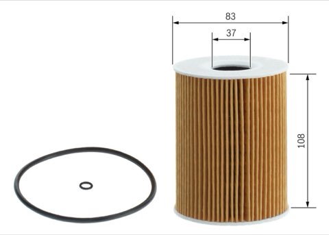 Bosch F 026 407 076 Oil Filter, photo 2