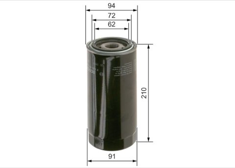Bosch F 026 407 234 Oil Filter, photo 2