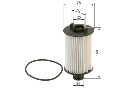 Bosch F 026 407 269 Oil Filter, photo 2