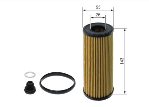 Bosch F 026 407 360 Oil Filter, photo 2