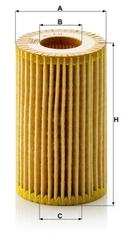 Mann-Filter HU 611 x Oil Filter, photo 2
