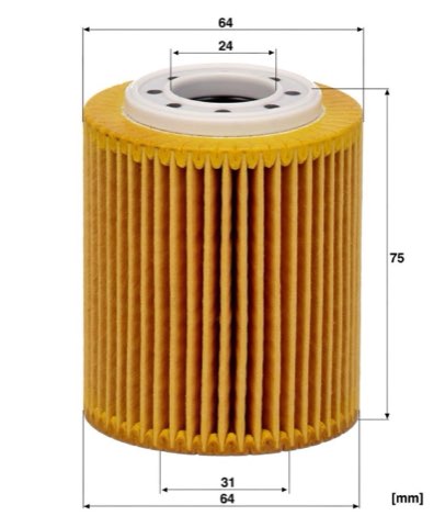 Mann-Filter HU 7032 z Oil Filter, photo 3