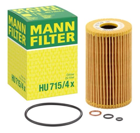 Mann-Filter HU 715/4 x Oil Filter, photo 2