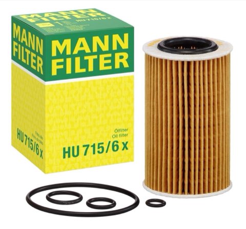 Mann-Filter HU 715/6 x Oil Filter Suitable, photo 3