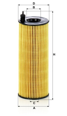 Mann-Filter HU 721/5 x Oil Filter, photo 2