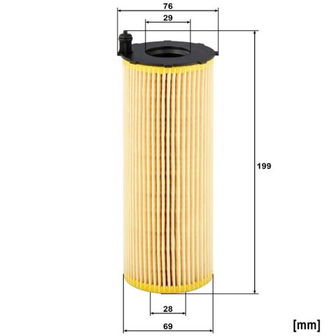 Mann-Filter HU 8001 x Oil Filter, photo 3
