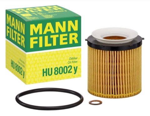 Mann-Filter HU 8002 y Oil Filter, photo 3