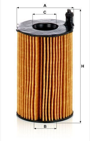 Mann-Filter HU 8005 z Oil Filter