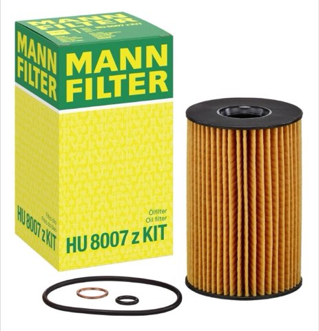 Mann-Filter HU 8007 z KIT Oil Filter, photo 2