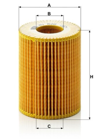 Mann-Filter HU 820 x Oil Filter, photo 2