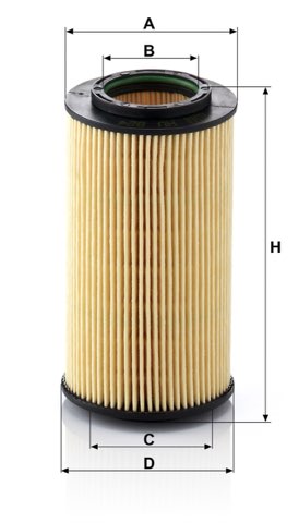 Mann-Filter HU 824 x Oil Filter