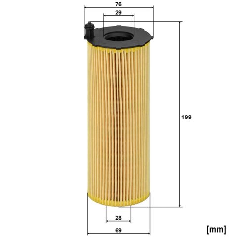 Mann-Filter HU 831 x Oil Filter, photo 3