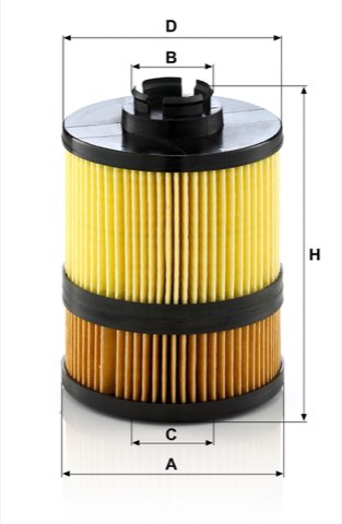 Mann-Filter HU 9002 z Oil Filter