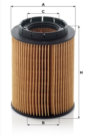 Mann-Filter HU 932/6 x Oil Filter, photo 2