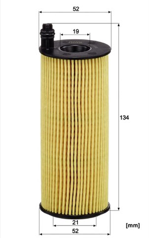 Mann-Filter HU 6004 x Oil Filter, photo 4