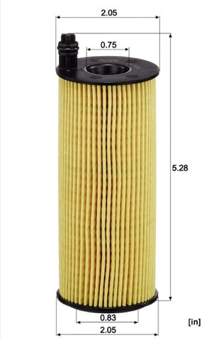 Mann-Filter HU 6004 x Oil Filter, photo 5