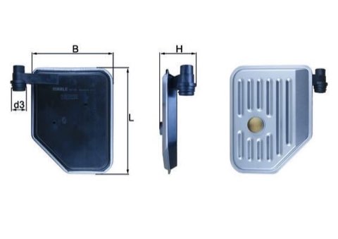 Mahle HX 156 Automatic Transmission Filter