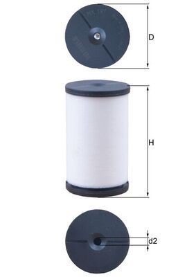 Mahle HX 191 Automatic Transmission Filter