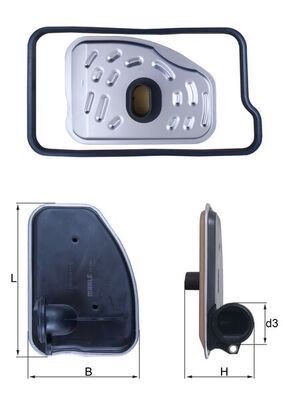 Mahle HX 238D Automatic Transmission Filter Kit