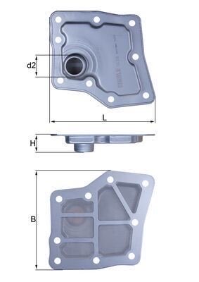 Mahle HX 259 Automatic Transmission Filter