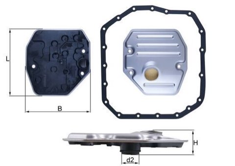 Mahle HX 265D Automatic Transmission Filter