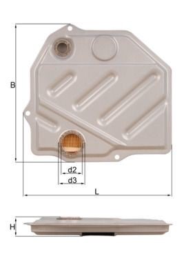 Mahle HX 46 Automatic Transmission Filter
