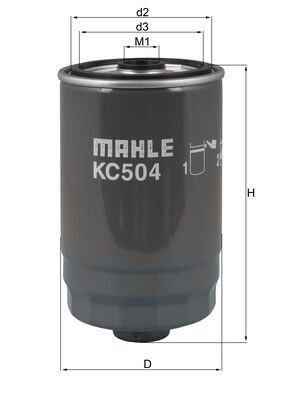 Mahle KC 504 Fuel Filter