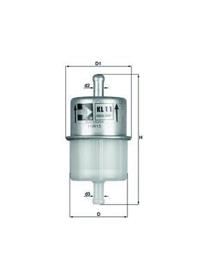 Mahle KL 11 Fuel Filter, photo 2