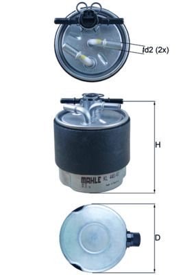 Mahle KL 440/41 Fuel Filter