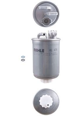 Mahle KL 476D Fuel Filter, photo 2