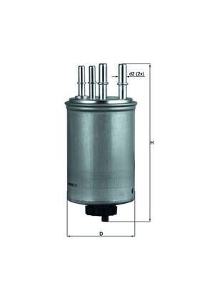 Mahle KL 506 Fuel Filter