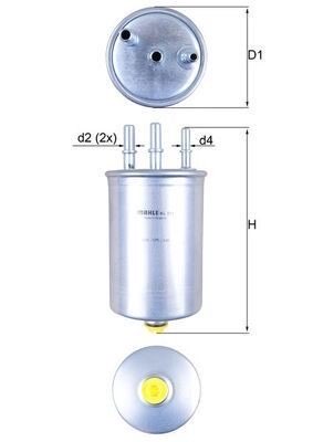 Mahle KL 511 Fuel Filter