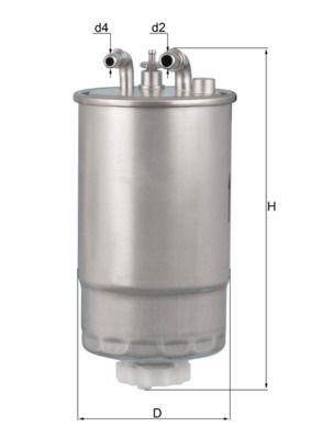 Mahle KL 568 Fuel Filter
