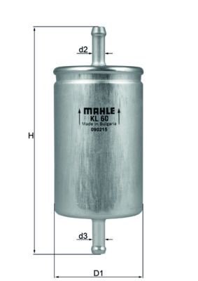 Mahle KL 60 Fuel Filter