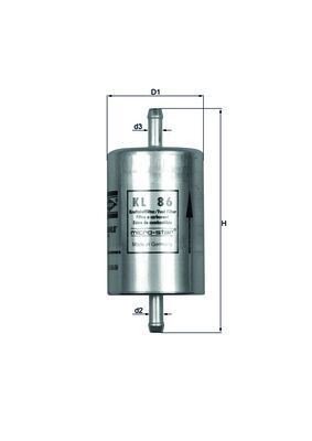 Mahle KL 86 Fuel Filter